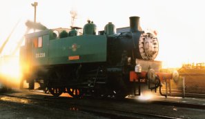 Kent and East Sussex Railway (1996) - Rolvenden - USA Tank DS238 Wainwright