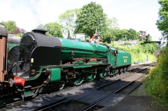 Watercress Railway - Alresford - 850 Lord Nelson 17 June 2012