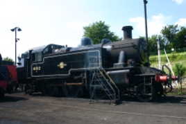 Ropley - Ivatt 2MT tank engine 41312 (Mickey Mouse)