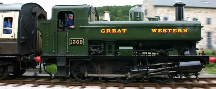South Devon Railway (Staverton) GWR Pannier Tank 1366 class 1369 (1)