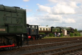 Didcot Railway Centre - BR standard 7MT - 70000 Britannia & 604 Phantom- 2012