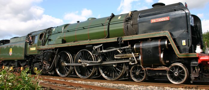Didcot Railway Centre - BR standard 7MT - 70000 Britannia - 2012
