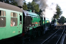 Watercress Railway - Ropley - Schools Class V - 925 Cheltenham & 850 Lord Nelson