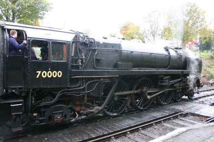 Alresford - BR standard 7MT - 70000 Britannia (unlined black)