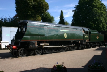 Watercress Railway - Alresford - Battle of Britain Class - 34051 Sir Winston Churchill