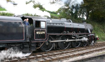 033 - Watercress Railway - Ropley - Ex - LMS Black 5 5MT - 45379