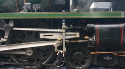 2009 - Bluebell Railway - Sheffield Park - Rebuilt Battle of Britain class - 34059 Sir Archibald Sinclair (valve gear)