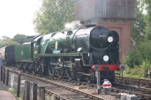 2009 - Bluebell Railway - Sheffield Park - Rebuilt Battle of Britain class - 34059 Sir Archibald Sinclair
