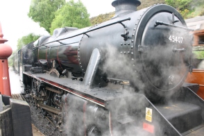 2009 - North Yorkshire Moors Railway - Goathland - 45407 The Lancashire Fusilier