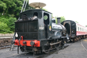 2010 - Bodmin and Wenford Railway - Bodmin General - Beattie Well Tank 30587