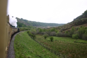North Yorkshire Moors Railway - Between Levisham & Goathland - Black 5 - 45407 The Lancashire Fusilier