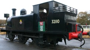 2012 - Isle of Wight Steam Railway - Havenstreet - Ex - LBSCR E1 class - 32110 (bunker & Toolkit)