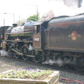 2011 - North York Moors Railway (NYMR) - Whitby - Ex-LMS Black 5 class - 5MT - 45428 Eric Treacy (tender first)