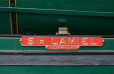 2013 Great Spring Steam Gala - Watercress Line - Ropley - N15 King Arthur class - 777 - Sir Lamiel name plate