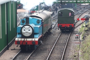 2013 Day out with Thomas - Watercress Line - Ropley - Ex-Austerity class - 1 Thomas & class 11 shunter 12049