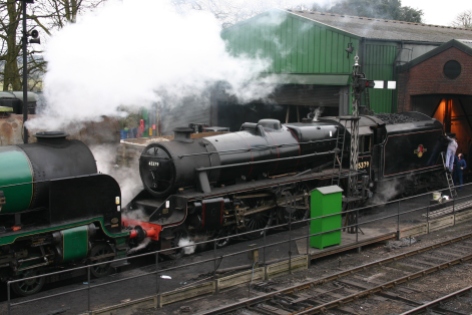 2013 Great Spring Steam Gala - Watercress Line - Ropley - Ex-LMS Black 5MT - 45379 & 850 Lord Nelson