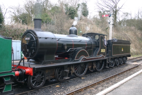2013 Great Spring Steam Gala - Watercress Line - Medstead & Four Marks - Ex-LSWR T9 class - 30120