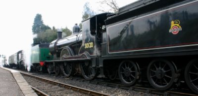 2013 Great Spring Steam Gala - Watercress Line - Medstead & Four Marks - T9 class - 30120 & Schools V - 925 Cheltenham