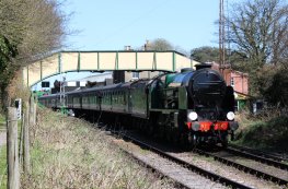 Watercress Line - 2013 - Ropley - 850 Lord Nelson