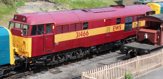 2013 - Swanage Railway - Swanage - Class 31 31466