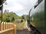 2013 - Swanage Railway - Corfe Castle - Rebuilt West Country class - 34028 Eddystone