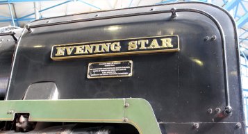 2013 National Railway Museum York - The Great Gathering - BR Standard 9F 92220 Evening Star smoke deflector