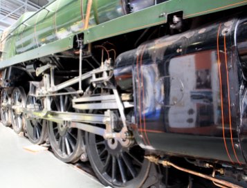 2013 National Railway Museum York - The Great Gathering - BR Standard 9F 92220 Evening Star valve gear