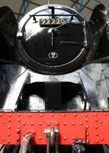 2013 National Railway Museum York - The Great Gathering - BR Standard 9F 92220 Evening Star smokebox