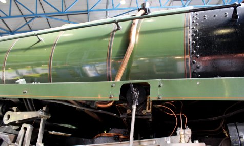 2013 National Railway Museum York - The Great Gathering - BR Standard 9F 92220 Evening Star copper pipe