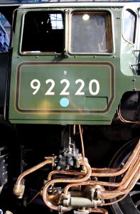 2013 National Railway Museum York - The Great Gathering - BR Standard 9F 92220 Evening Star number cab