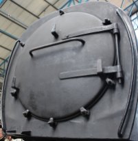2013 National Railway Museum York - The Great Gathering - Southern Bulleid Q1 class - C1 smokebox