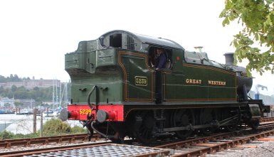 2013 Paignton and Dartmouth Railway - Kingswear - GWR 52xx 2-8-0T Class - 5239 Goliath