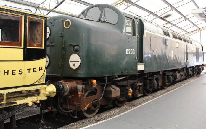 2013 National Railway Museum York - The Great Gathering - Class 40 pioneer D200