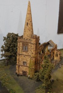 Trago Mills 00 Scale Model Railway - 2013 (40) Ruined Church