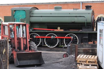 2013 - Isle of Wight Steam Railway - Havenstreet - Hunslet Austerity WD198 Royal Engineer