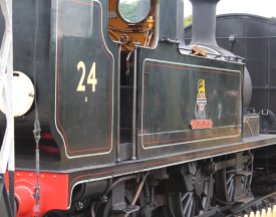 2013 - Isle of Wight Steam Railway - Havenstreet - Ex-LSWR 02 class - W24 Calbourne