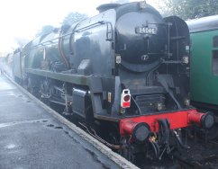 2013 Watercress Line Autumn Steam Spectacular - Ropley - Rebuilt West Country class - 34046 Braunton