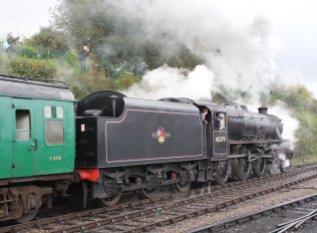 2013 Watercress Line Autumn Steam Spectacular - Ropley - Ex-LMS Stanier Black 5 45379