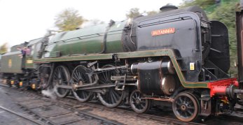 2013 Watercress Line Autumn Steam Spectacular - Ropley - BR Standard 7MT class 70000 Britannia