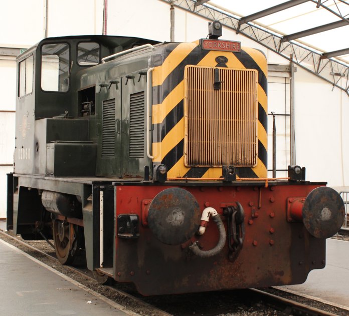 2013 National Railway Museum York - The Great Gathering - Class 02 D2860 170hp 0-4-0 diesel-hydraulic, built by Yorkshire Engine Co