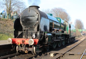 2014 - Watercress Line - Spring Steam Gala - Ropley - 850 Lord Nelson