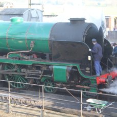 2014 - Watercress Line - Spring Steam Gala - Ropley - Merchant Navy Class - 850 Lord Nelson