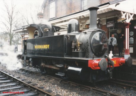 1994 Bluebell Railway - Sheffield Park - LSWR B4 class 96 Normandy