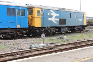 Eastleigh - April 2014 - Class 73 73207 & 73109 (GB Railfreight)
