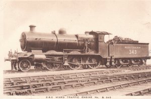 Southern Railway Postcard - LBSCR K class 2-6-0 B343
