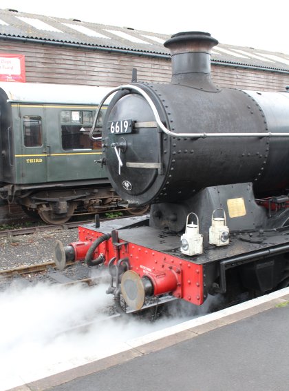 2014 Kent and East Sussex Railway 40th Anniversary Gala Tenterden Town Ex-GWR 56xx 6619