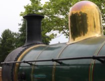 2014 Bluebell Railway - East Grinstead - SECR C class 592 dome and chimney