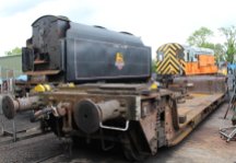 2014 Bluebell Railway - Sheffield Park - BR1B tender & class 09 350HP diesel-electric shunter D4106 09018