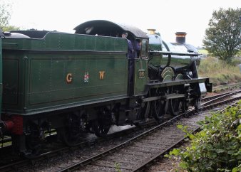 2014 Autumn Steam Gala Watercress Line - Ropley - GWR Modified Hall class 6960 Raveningham Hall