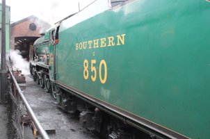 2014 Autumn Steam Gala Watercress Line - Ropley - Southern Railway 4-6-0 850 Lord Nelson